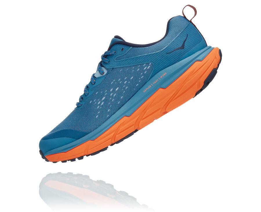 Tenis Hoka One One Trail Hombre Azules - Challenger Atr 6 - XWJK57012